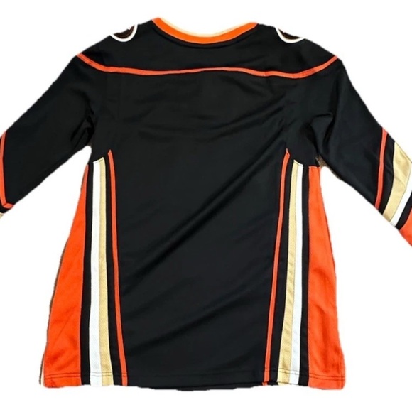 Fanatics Black and Orange Anaheim Ducks Jersey - Picture 5 of 5